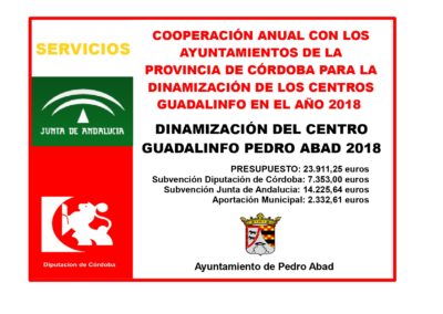 Subvención Guadalinfo 2018 1