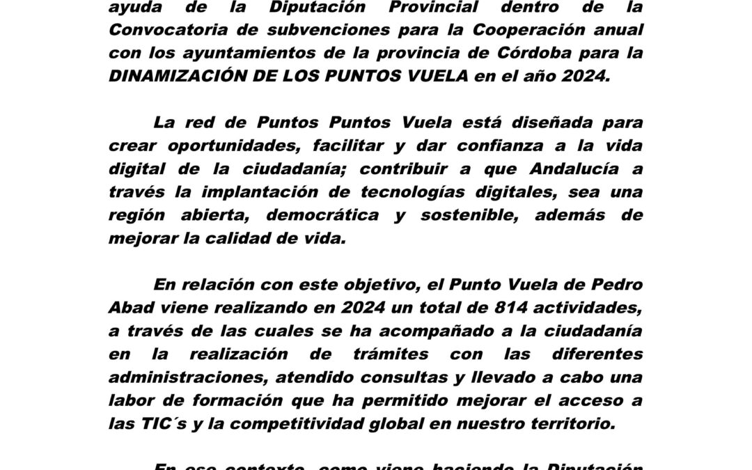 Puntos Vuela en el año 2024